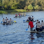 Raft building events steinau stausee outdoor group offers 