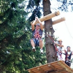 Kletterwald für Klein und Groß kletterwald steinau events gruppenreisen betreibsausflug